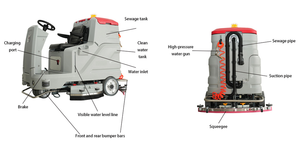 Commercial Ride On Hard Floor Cleaner Commercial Ride On Hard Floor Cleaner