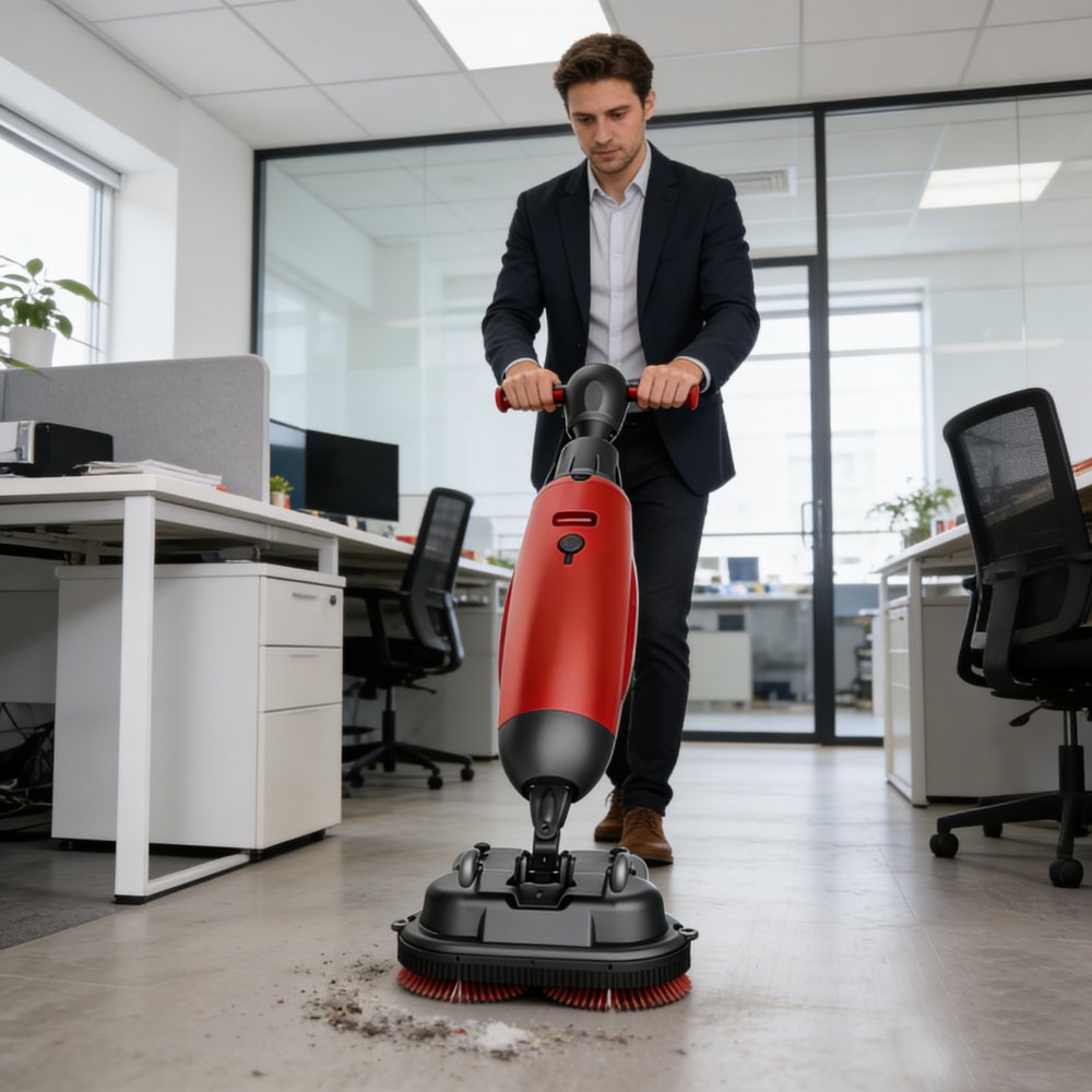 Мини-подметальная машина для пола