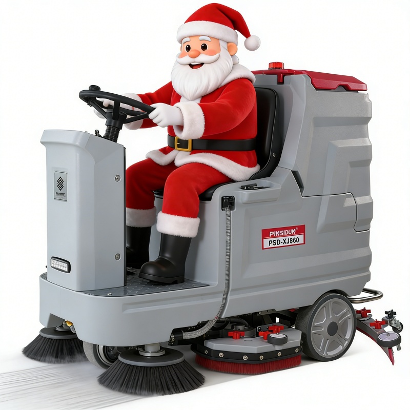 🎄 Сочельник | Сохраняя мир чистым, безопасным и мирным — Рождественское послание от фабрики поломоечных машин PINSIDUN